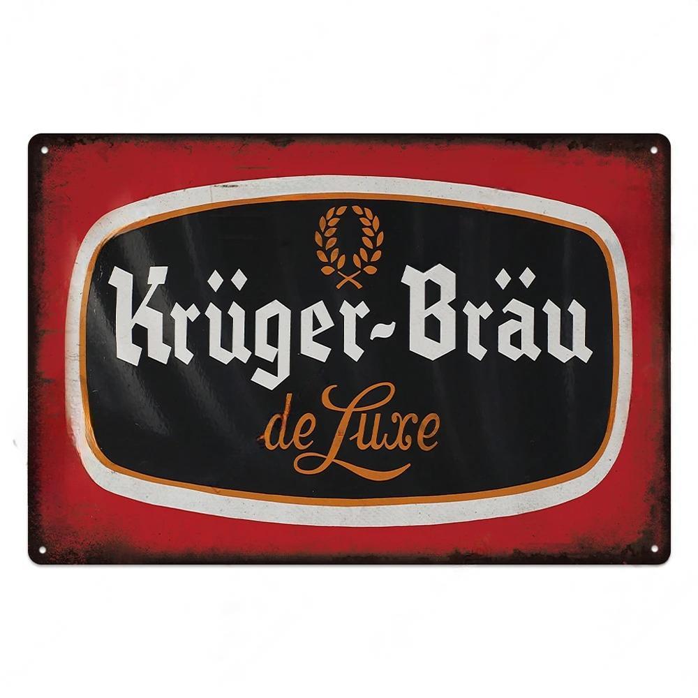 FJ Vintage Kovové Plechové Značky Dekor Pivo Plaketa Retro Plakáty Nástěnná Dekorace Talíř pro Bar Pub Restauraci