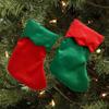 Red & Green Candy Gift Bags Classic Christmas Stockings  Christmas Decorations