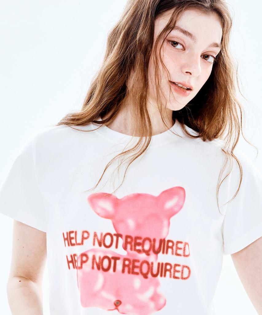 Soipeuyukaen Lettering Semi-Crop Sleeve