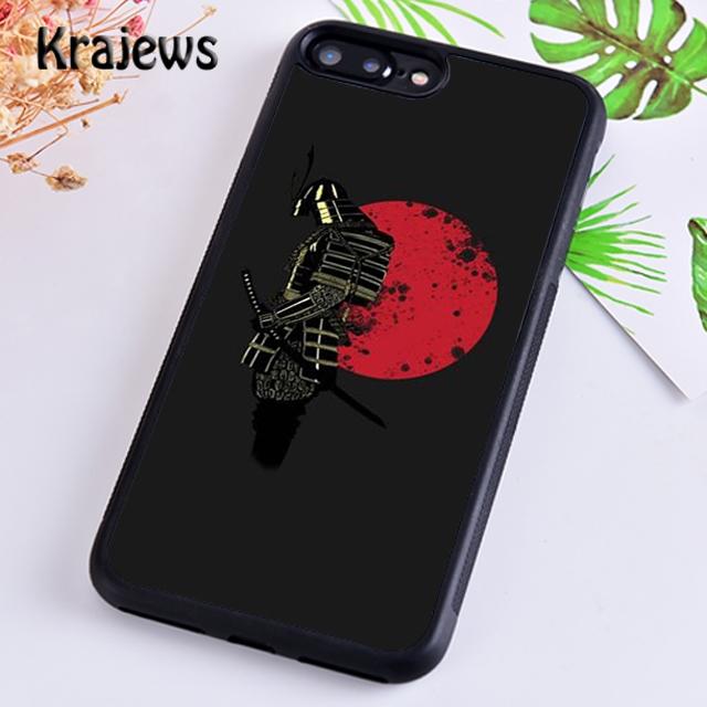 Samurai Mask Helmet Phone Case Cover For iPhone 17 Air 16 15 14 plus 12 13 pro max coque Shell Fundas