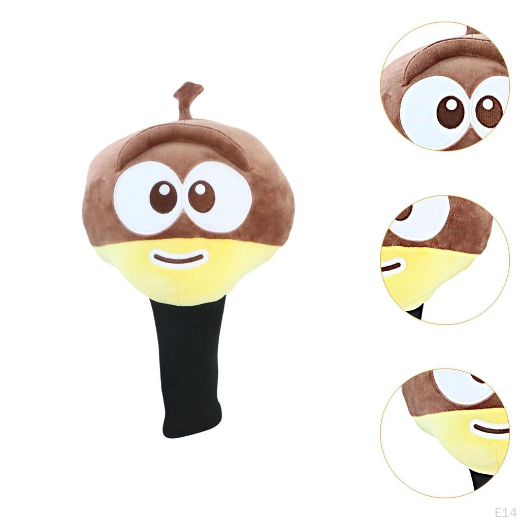 Animal Head Golf Wood Headcover Club Cover 1 No Funny Lightweight Transport Protect Golfer
