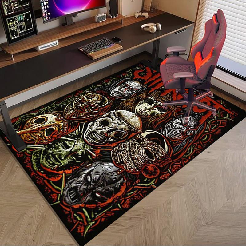 Rock music Slipk-not  Carpet, Chair Rug,Rug for Office Bedroom living rooms, Doormat decor Fan Gift Christmas Gift