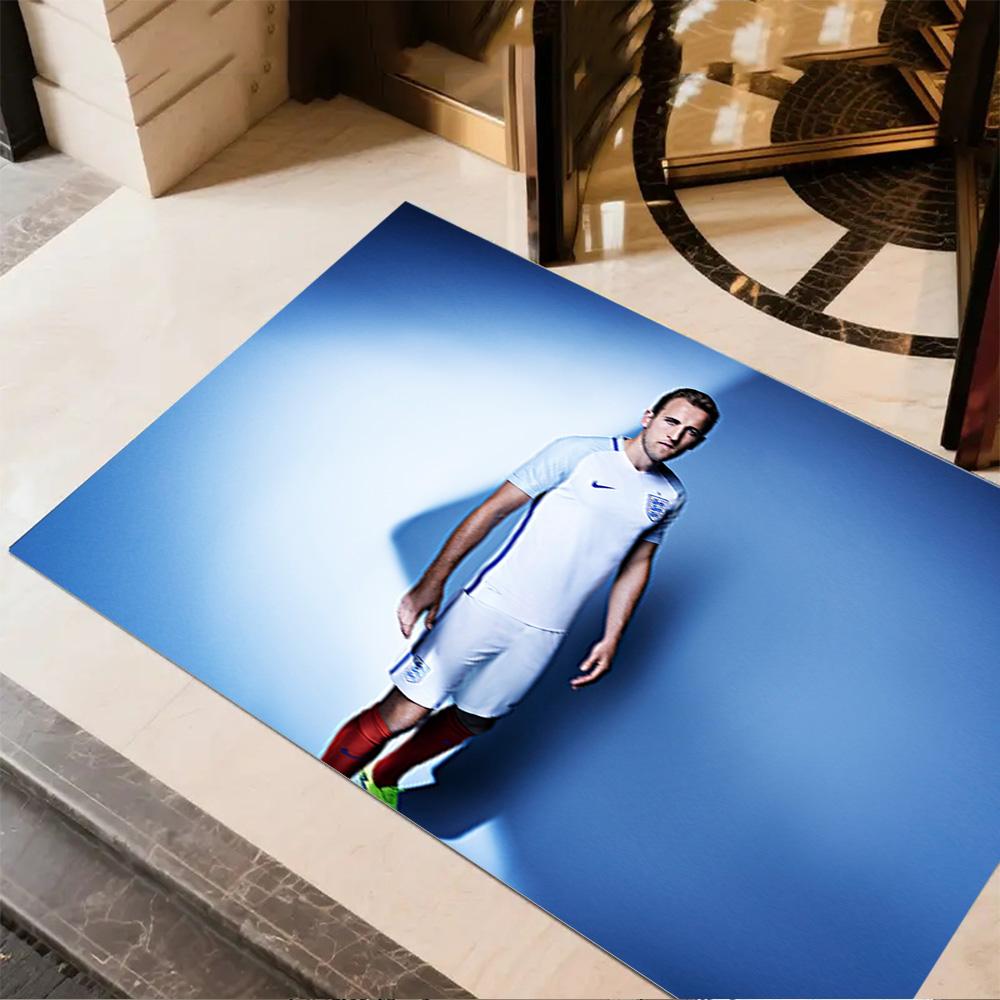 England's Kane Celebrates Goal Floor Mat Suitable for Playrooms Foyer Study Room Decorate Room Anti-slip Rug Office Home Decor