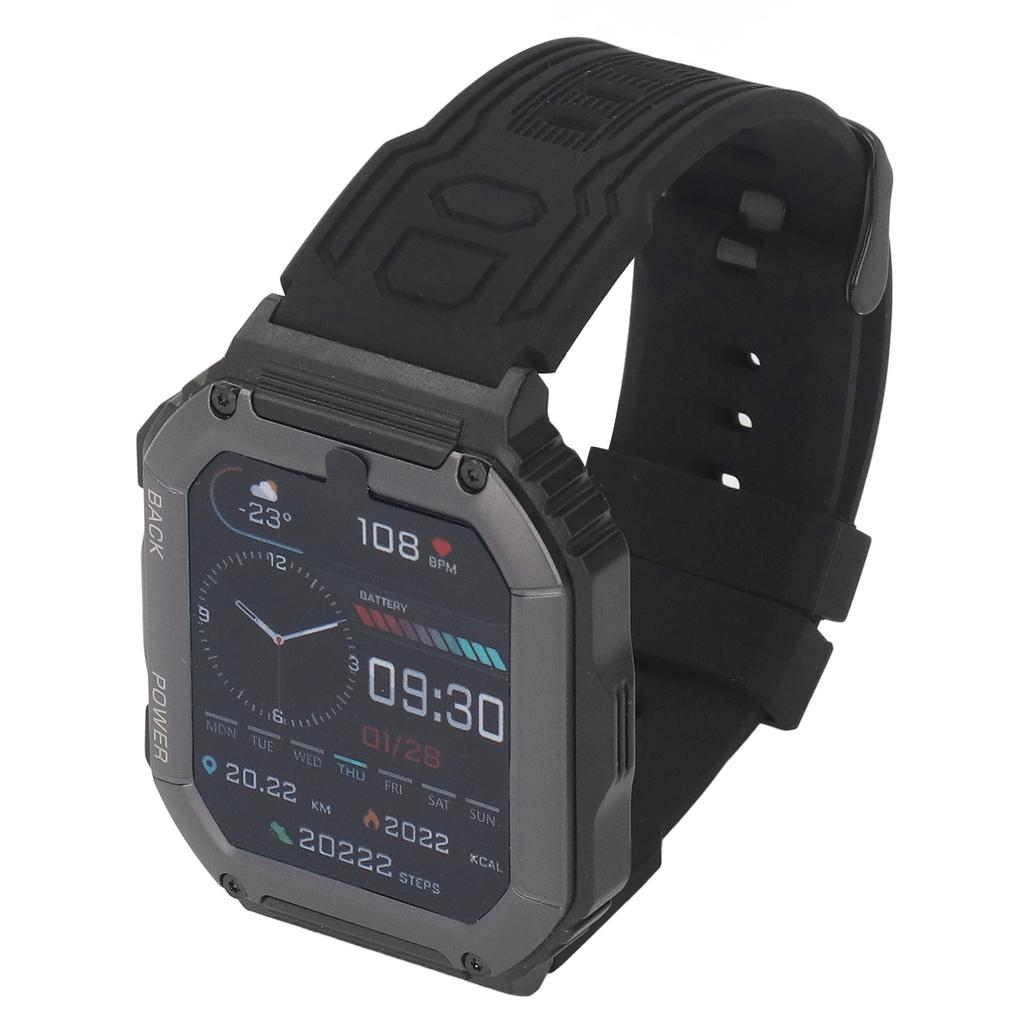 Smart Watch Waterproof Step Counter Smartwatch with Bluetooth Calls Fitness Tracker Heart Rate