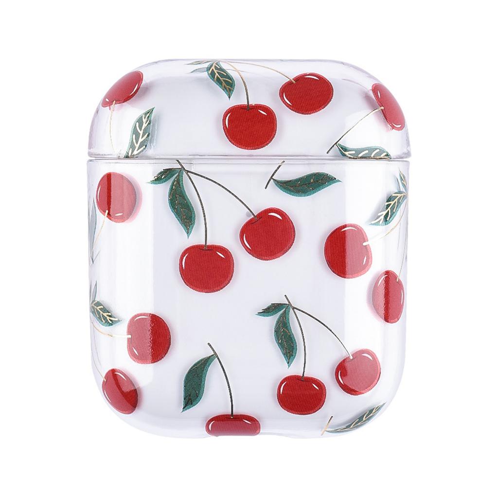 Fruit Theme Cover for Pods/Pods Pro2/Pods 3 Earbuds Charging Case Shockproof Easy to Clean Stain Resistant