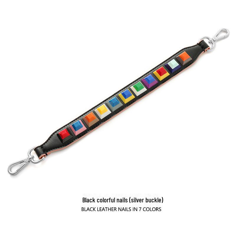 MHS-B-16 Acrylic Square Nail Backpack with Short Shoulder Strap