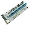 008S PC PCIe PCI-E PCI Express Riser Card 1x To 16x USB 3.0 Data Cable SATA To 4Pin IDE Molex Power Supply for BTC Miner Machine