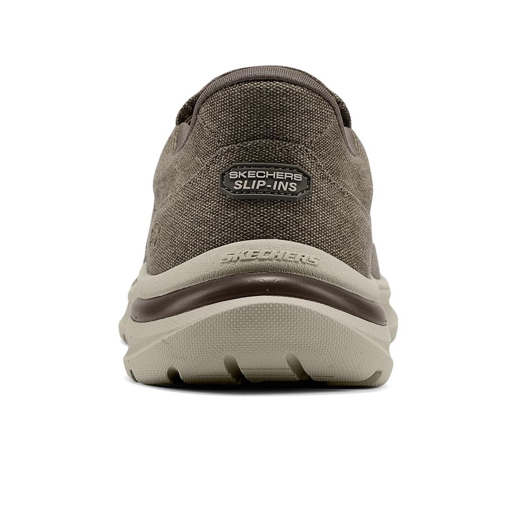 Skechers Casual Canvas Breathable Low-Top Lifestyle Shoes Men sneakers Brown 205490-BRN