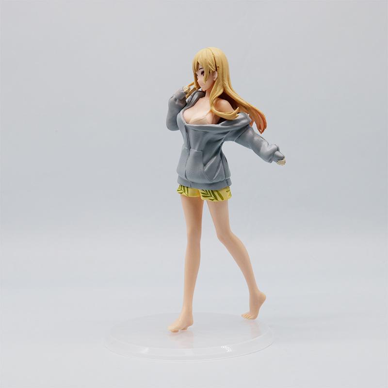 19cm Marin Kitagawa Anime Girl Figure My Dress-Up Darling Shizuku Kuroe Action Figure Collectible Model Doll Toy Gift