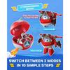 Jouet Transformable - SUPER WINGS - Jett - Robot - Boule Électrique - Sans Piles