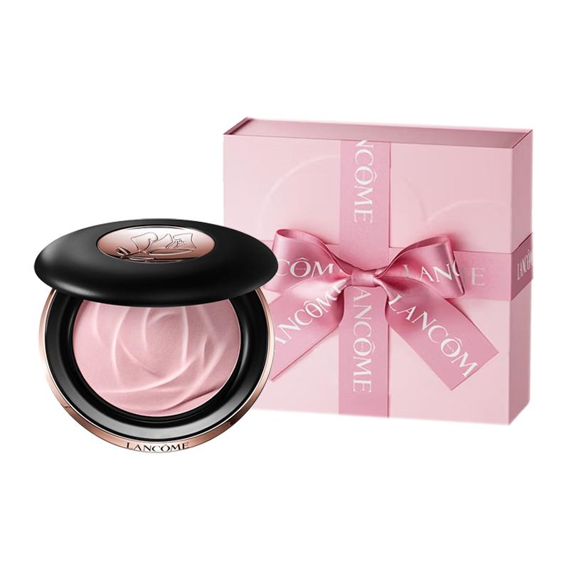 Lancôme Limited gift box, long-lasting soft focus setting powder, long-lasting brightening of skin tone 10g розовый