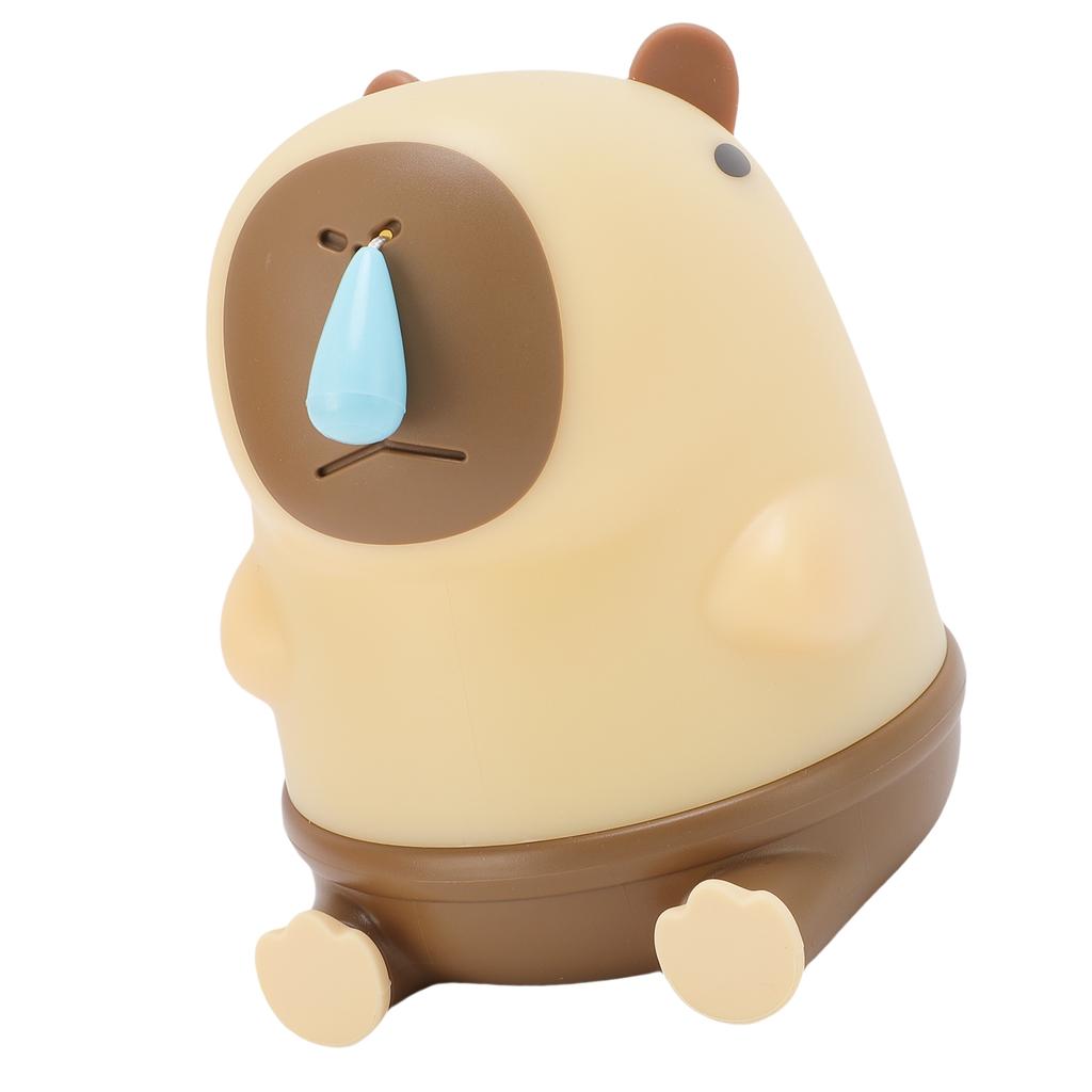 LED Night Light Snotty Capybara Cartoon Rechargeable Bedside Lamp for Bedroom Dormitory Decoration Boys Girls Present