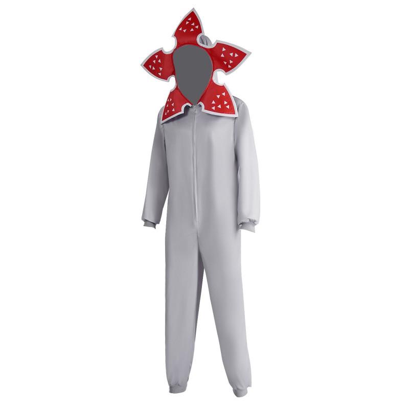 Stranger Things Cosplay Costume Demogorgon Monster Jumpsuit Halloween Party Outfit Adults Teens
