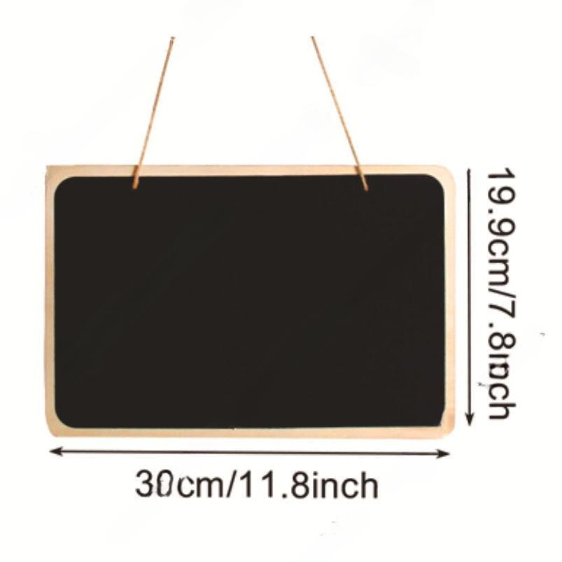 Rustic Wedding Wooden Blackboard Mr Mrs Bridal Shower Decoration Photobooth Birthday Party DIY Home Decor Sign Message Board