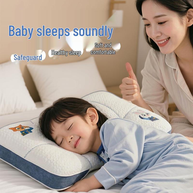 A-Class Cartoon Neck Support Pillow for Kids – All-Season Comfort & Sleep Aid