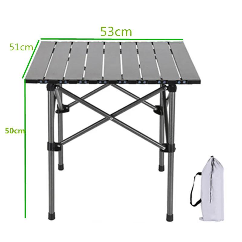 Camping Table Foldable Outdoor Table for courtyard BBQ Egg Roll Table Outdoor Picnic Barbecue Coffee Table Camping Equipment