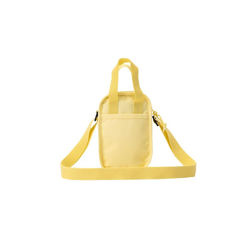 New Converse Polyester Handbag, Shoulder Bag, Crossbody Bag Small Goose Egg Yellow CV2513031PS-006