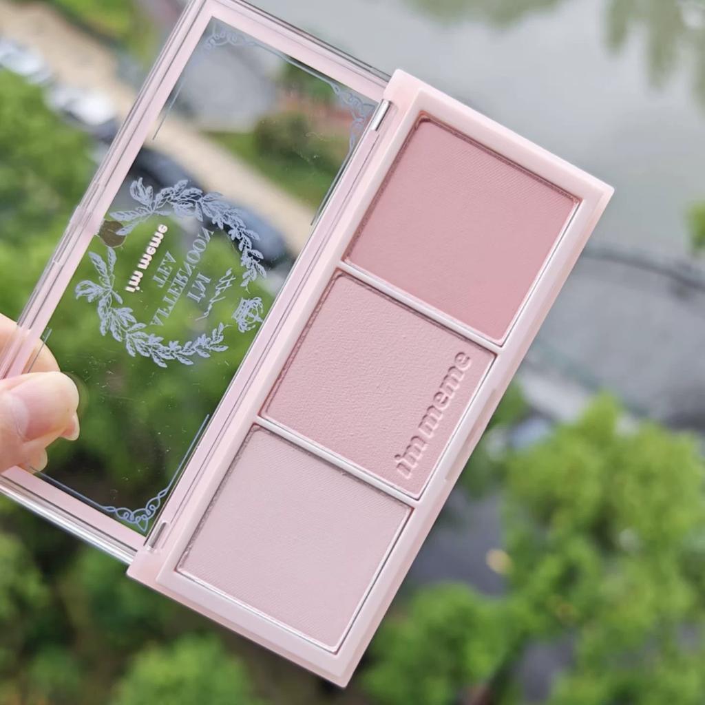 Immeme Spot Goods Korean Afternoon Tea New Color Blusher Plate