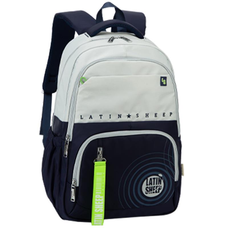 School Bag Elementary School Students Junior High School Students High School Students Reduce the Burden Lightweight Large-capacity Backpack Men