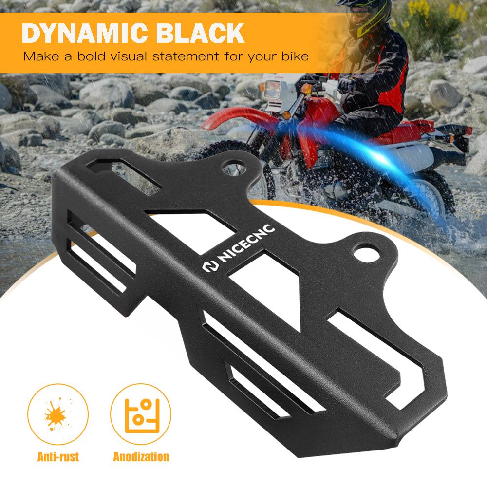 NICECNC For Honda XR650L 1993-2025 XR600R 1993-2000 XR 650L XR 600R Motorcycle Rear Brake Pump Cover Master Cylinder Guard