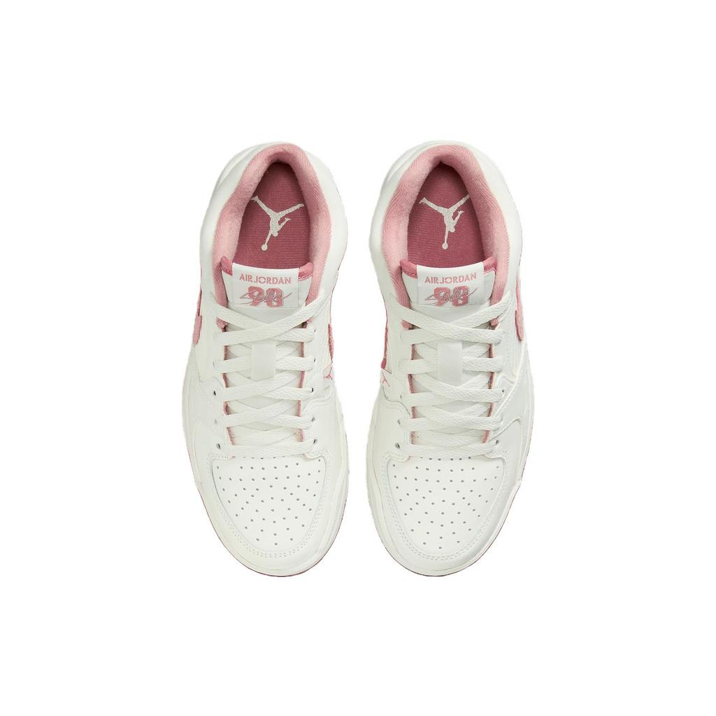 Air Jordan  Jordan Stadium 90 Red Stardust Women Sneakers Cream Sail Wolf-Grey FB2269-106