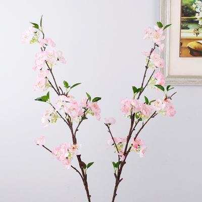 Real Touch Artificial Pear Blossom Flowers Plum Blossom Handmade Faux Flower Branch Artificial 91cm Fake Flower