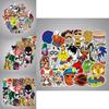 Versatile 100 Pcs Skateboard Stickers For Cars Laptops And Luggage With Stylish Appeal