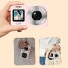 Double Screen Selfie Camera 4K 64MP 18X Zoom Portable Digital Camera Pink for Vloggings School Trip