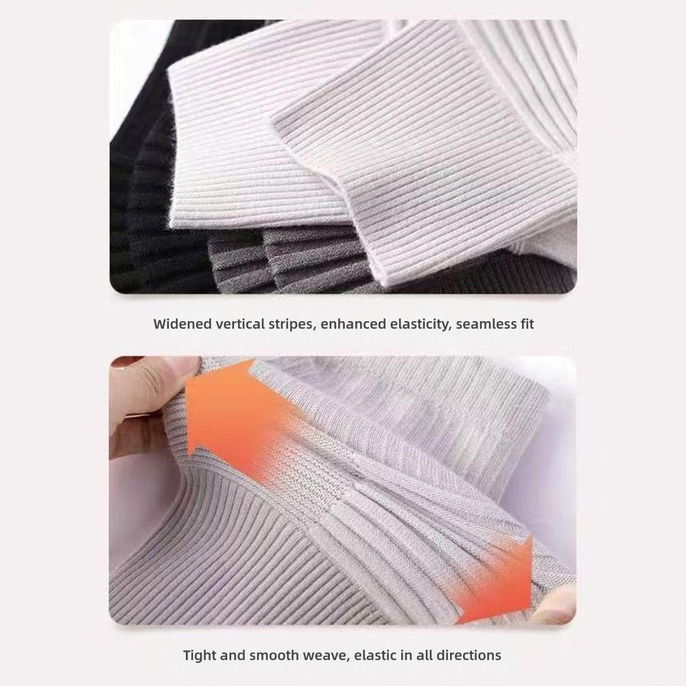 Cotton Knee Warmers Knitted Stretch Fit Knee Protector Sleeve Soft Thermal Knee Brace Pads Suitable for Old Cold Legs