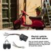 Bike Antitheft Alarm Remote Control Ebikes Alarm With 5 Levels Adjustable Sensitivity Outside Electric Scooter Anti Theft Tool