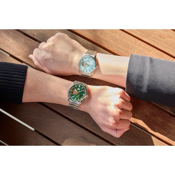 [Orient] Contemporary Semi-Skeleton Automatic Watch RN-AR0008E Men's Green