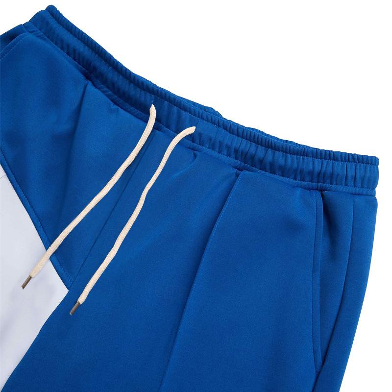 New men's casual trousers versatile fashion trend sports trousers high quality men's colour blocking casual trousers