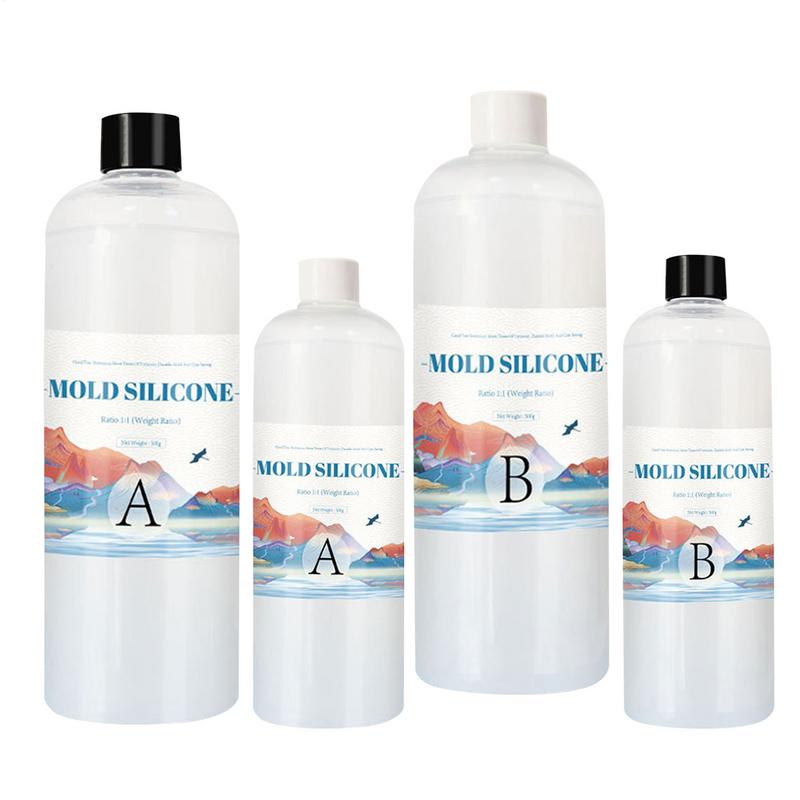 Kit per la Creazione di Stampini in Silicone Fai da Te Stampo in Silicone AB1:1 Gomma Liquida Silicona Liquida Per Stampi Rapida Vulcanizzazione Stamp
