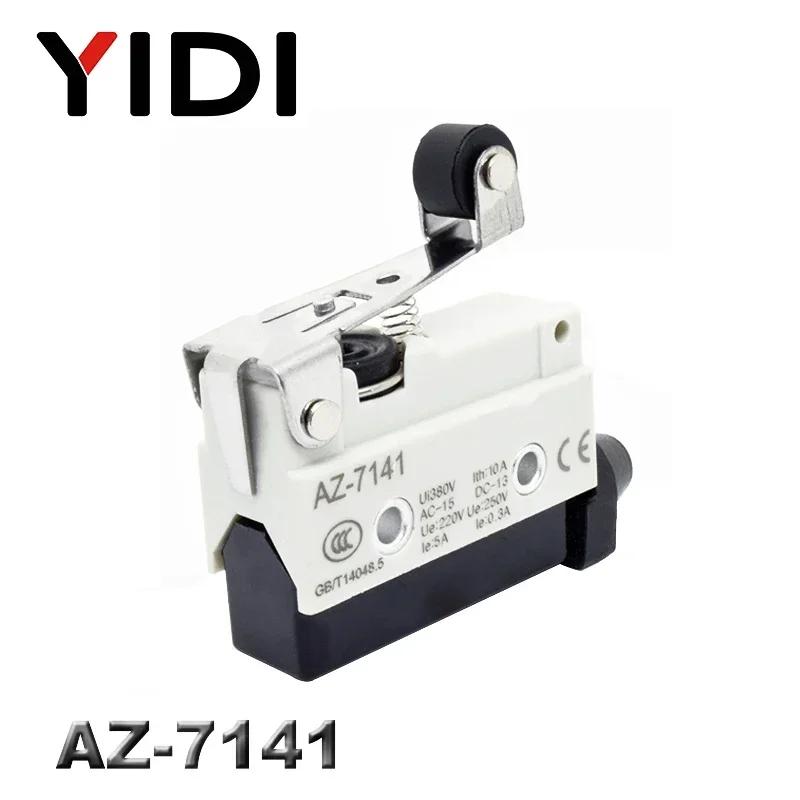 10A 250VAC AZ-7312 AZ-7311 AZ-7121 AZ-7310 TZ-7141 Waterproof Micro Switch Travel Limit Switch Straight 90degree Roller Lever