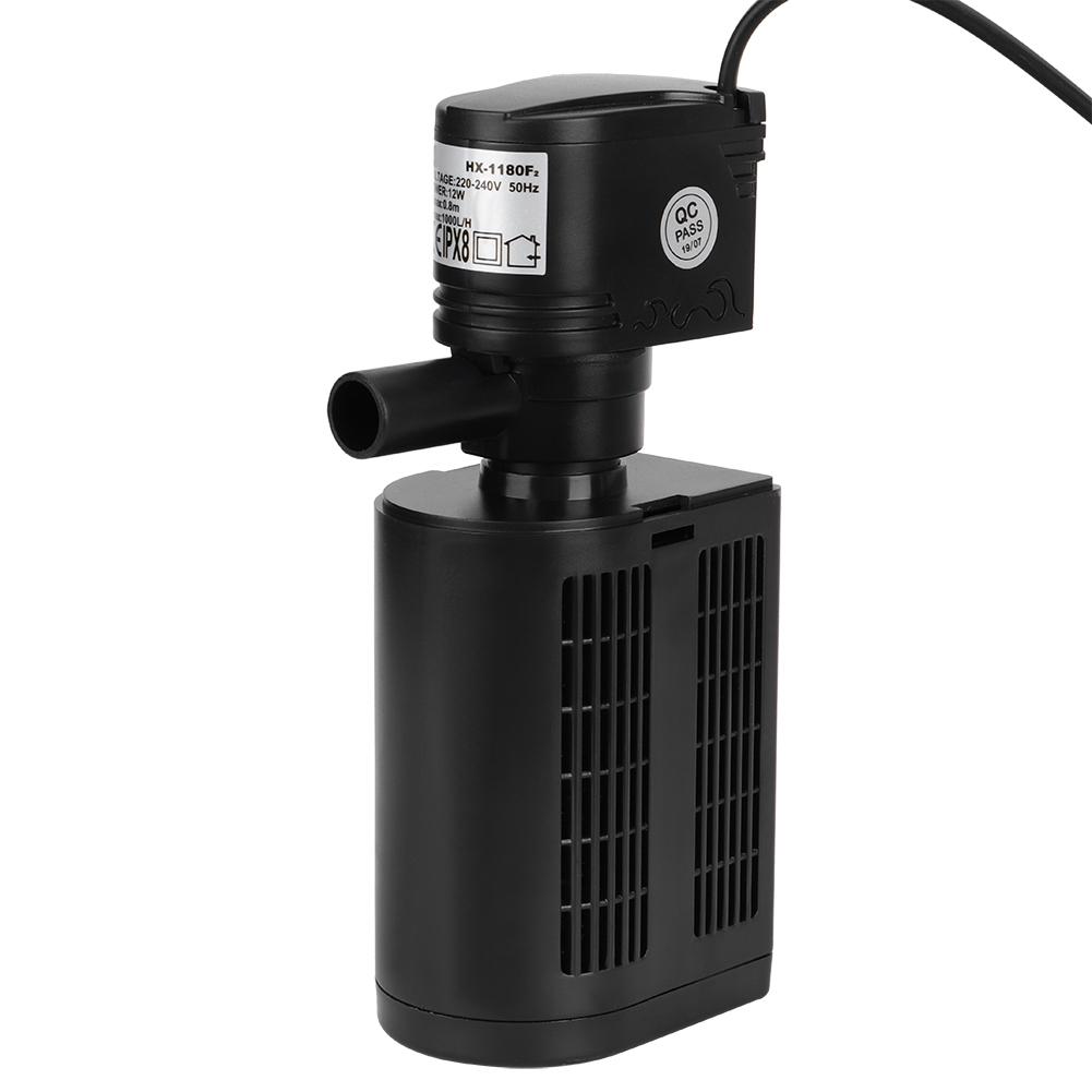 3 v 1 filtrační filtrační kyslíková aerační pumpa na vodu pro akvárium akvária