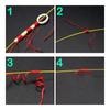 50pcs Fishing Tools Cotton Thread Knot Cord String Bobber Looper Stop Knots   Fishing Gear
