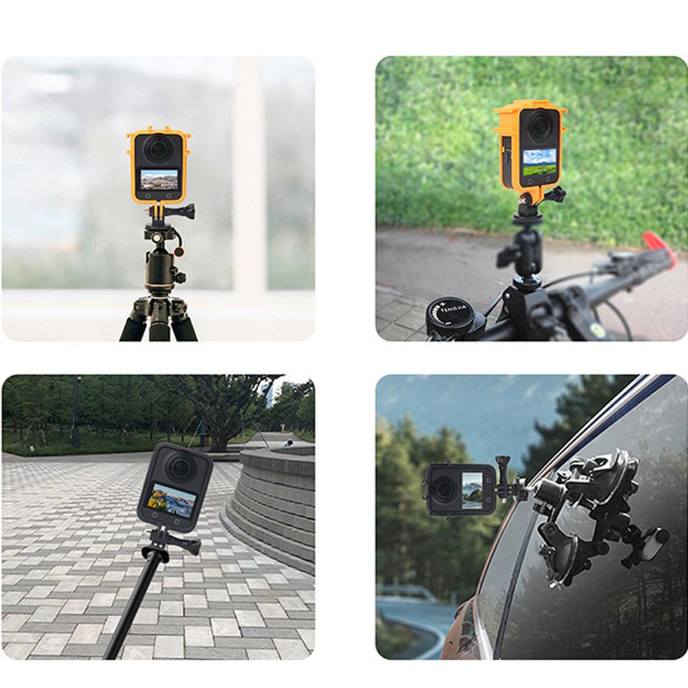 Expansion Frame For DJI OSMO 360 1/4 Screw Cold Shoe Interface Quick Release Protective Frame For DJI OSMO360 Camera Accessories