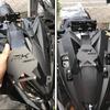 New motorcycle Front Phone Stand Holder Smartphone Phone FOR KYMCO AK 550 AK550 ak550 GPS Navigaton Plate Bracket USB charging