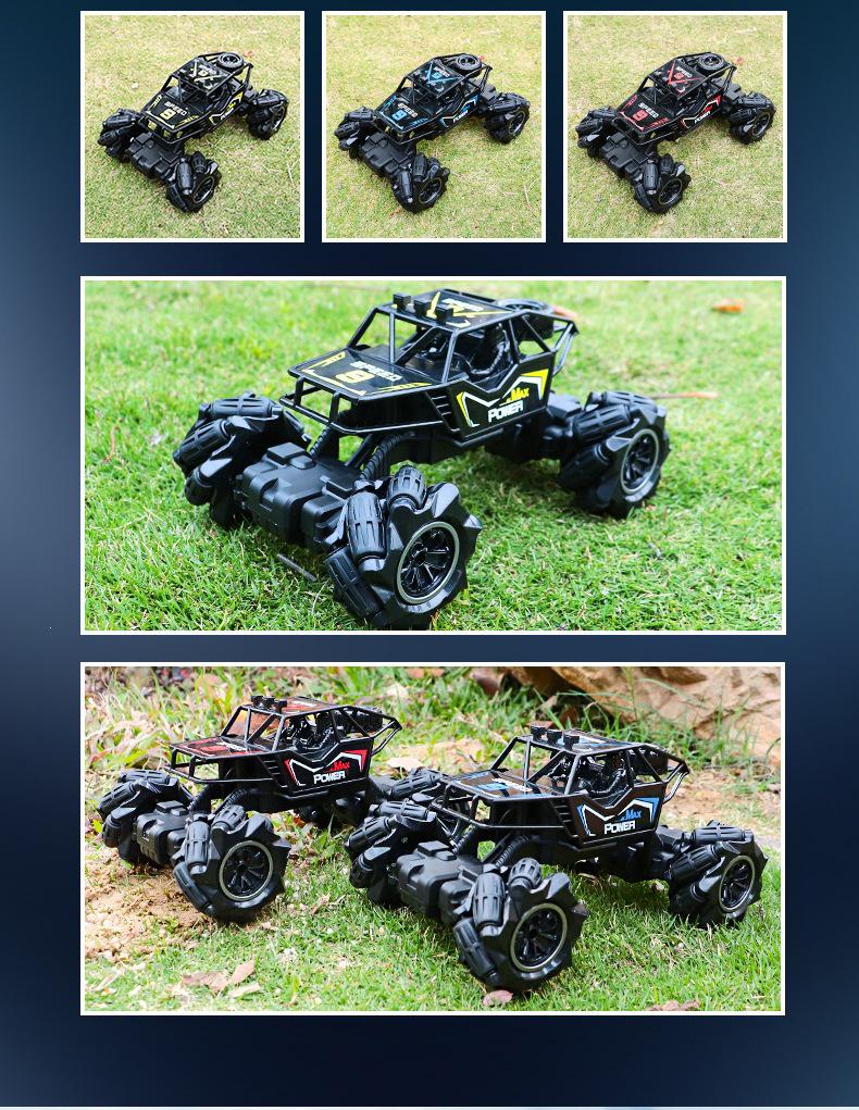 In Stock S611 Stunt 2.4G RC Climbing Car - One-Key Demo, Sideways Moving, Off-Road Toy Gift