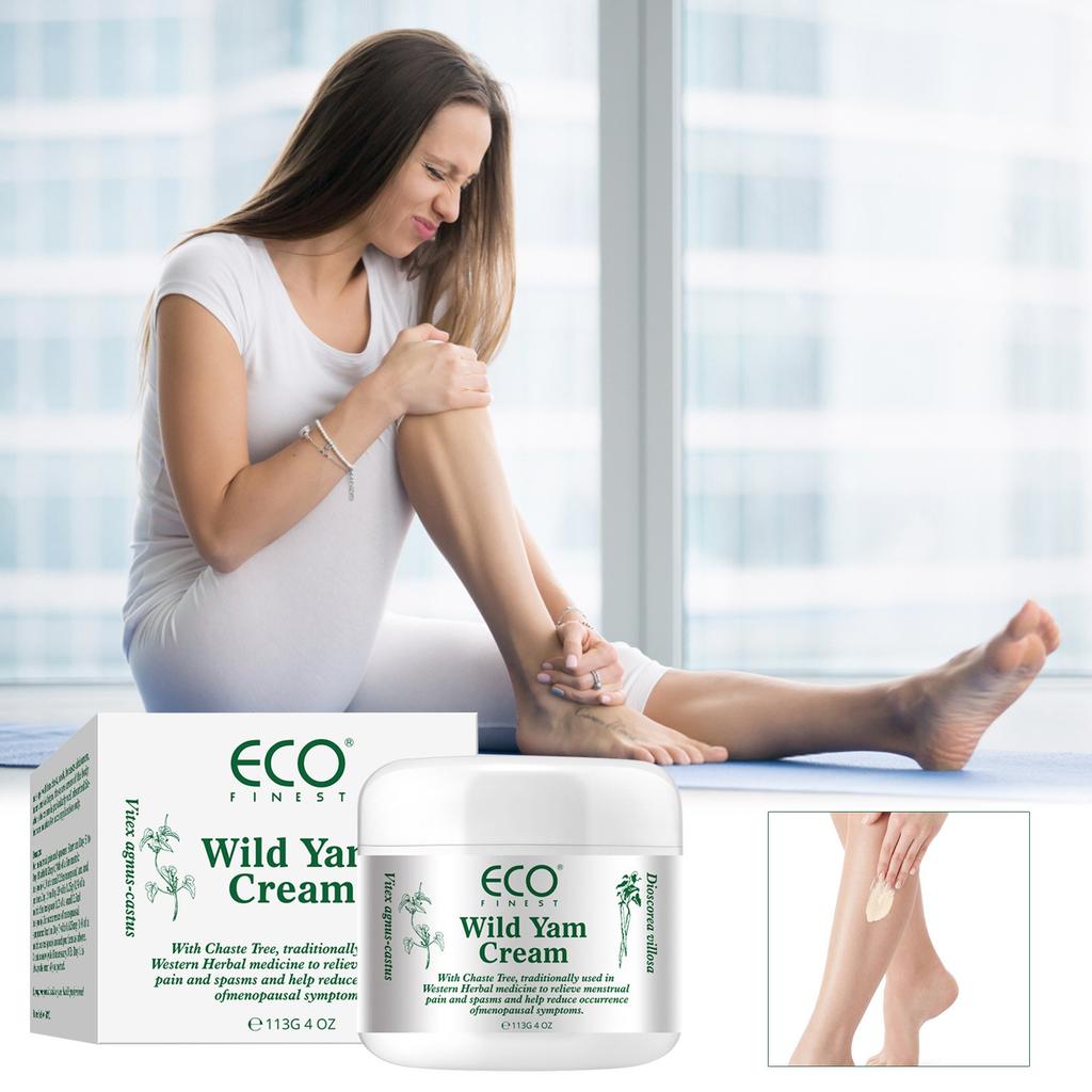 Wild Yam Hormone Balancing For Relieving Menopausal Symptoms And Supporting Menstruation Such As Hot Flashes And Night Sweats