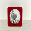 1PC Velvet Luxury Tabletop Velvet Frame Elegant Photo Display 3D High-end Luxury Modern 20x15cm