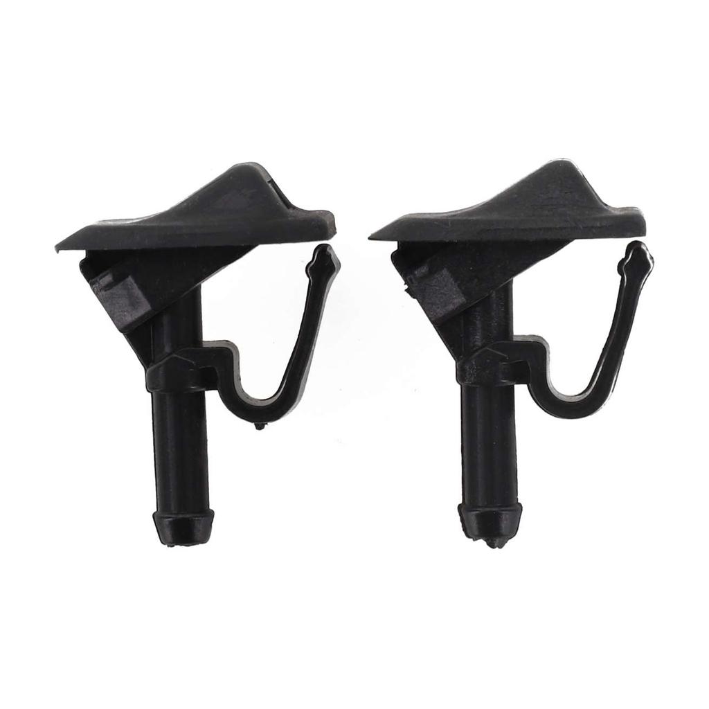 2pcs Windshield Washer Nozzle Jet 55156728AB For Jeep For Wrangler JK 02-12 Plastic Windscreen Wipers Replacement Parts