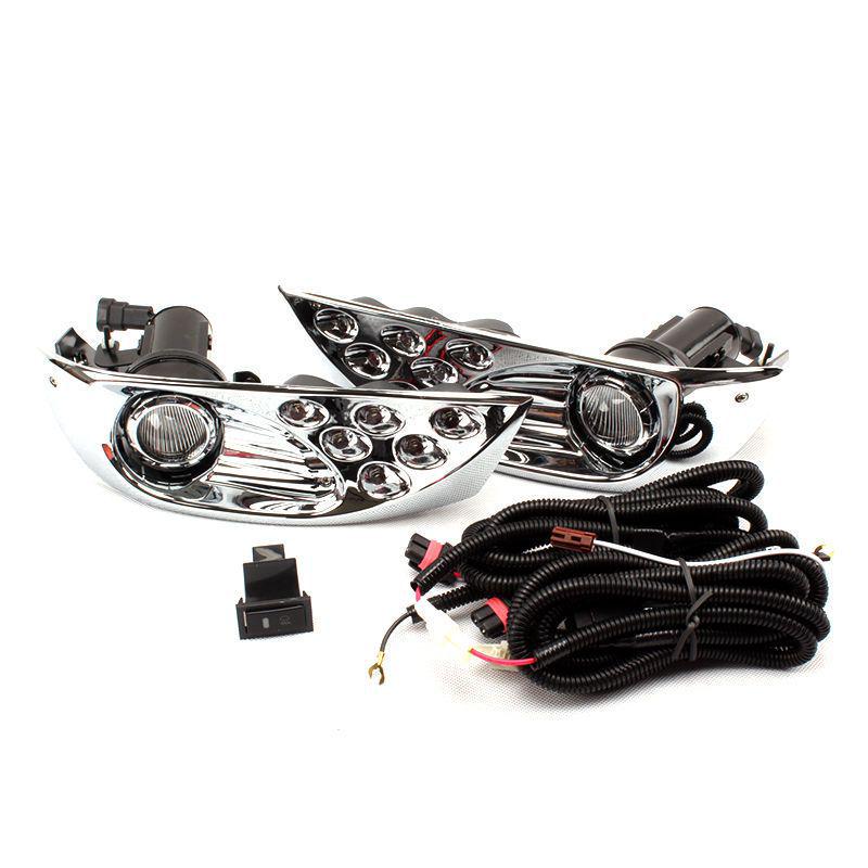 

LED Daytime Running Light Retrofit Kit for 03-09 Prado Fog Lights TY085E
