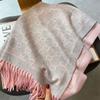 New Arrivals Thickened Warmth Scarf Fringe-Style Women's Scarf Men's Winter Scarf