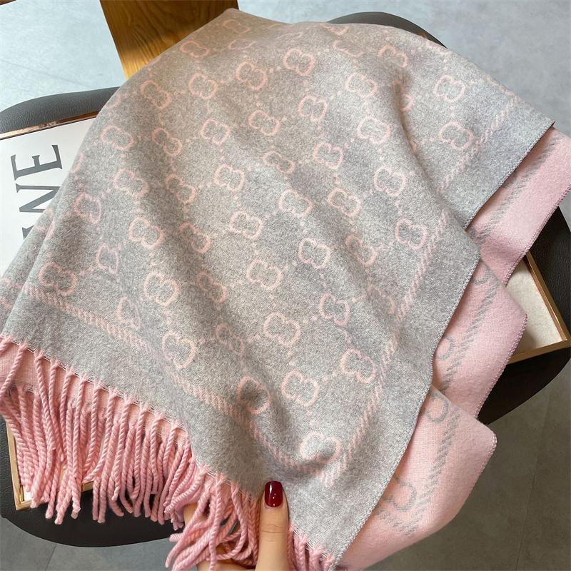 New Arrivals Thickened Warmth Scarf Fringe-Style Women's Scarf Men's Winter Scarf
