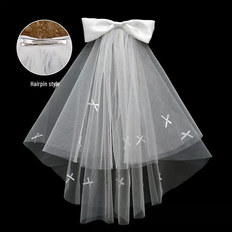 Glowing Veil Fairy Style Light-Up Photo Props for Kids' Travel Photography