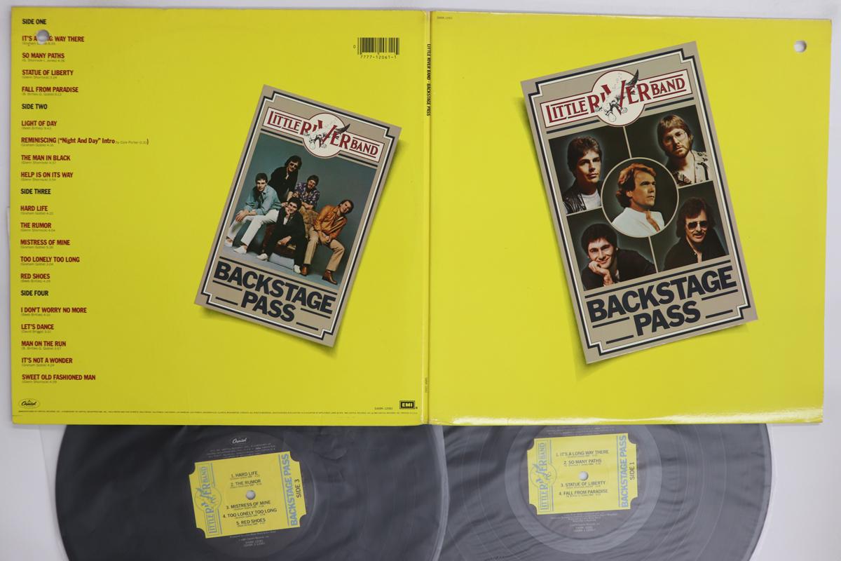 

LP Record LITTLE RIVER BAND Backstage Pass SWBK12061 CAPITOL 1980 US Rock Used