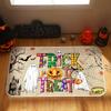 Halloween Welcome Door Mat Farmhouse Pumpkin Non-Slip Entry Rug Front Door Floor Carpet Indoor Home Decor