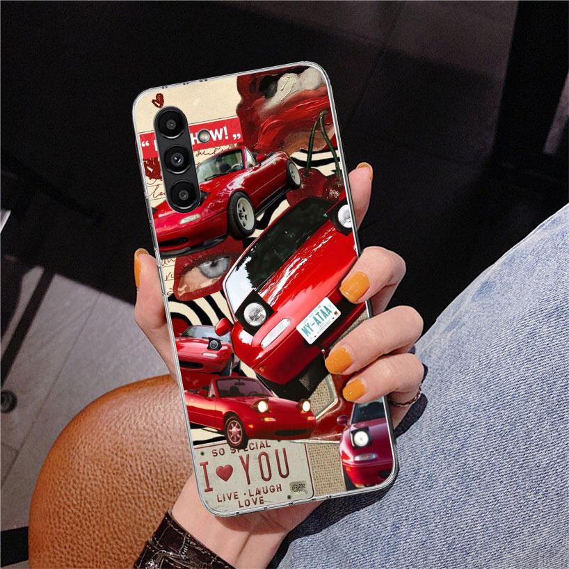 

JDM Машина MX5 Милый Чехол для Телефона Для Samsung Galaxy A17 A16 A15 A14 A13 A57 A56 A55 A54 A53 A37 A36 A35 A34 A33 A26 A25 A24 A23 Galax Samsung A25
