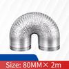 Ventilation Ventilation System Air Duct Adjustable Design Air Duct Aluminum Foil Steel Wire High Heat Resistance